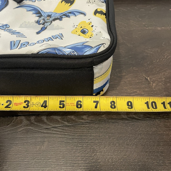 Pottery Barn School LUNCH BOX BAG DC Comics Batman superhero - Picture 7 of 8